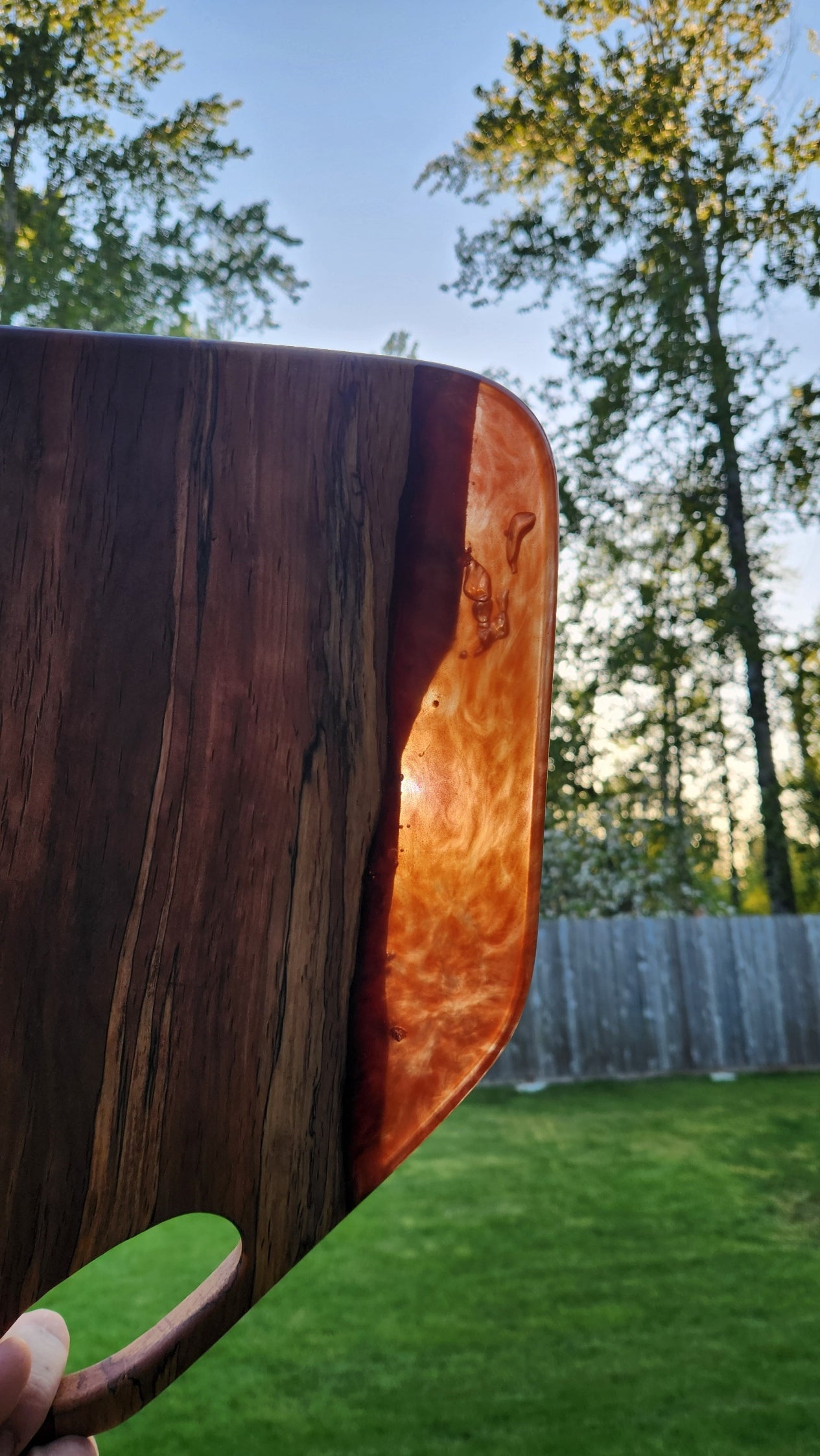 No.11 Live Edge Spalted Maple Charcuterie Board