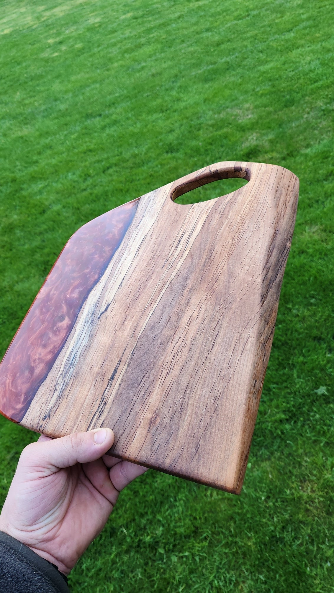 No.11 Live Edge Spalted Maple Charcuterie Board