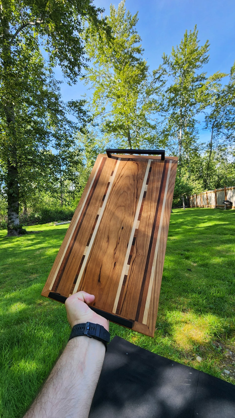 No.7 Cherry Hardwood Serving Board