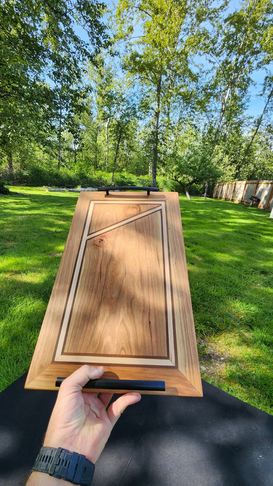 No.8 Cherry Hardwood Serving Board