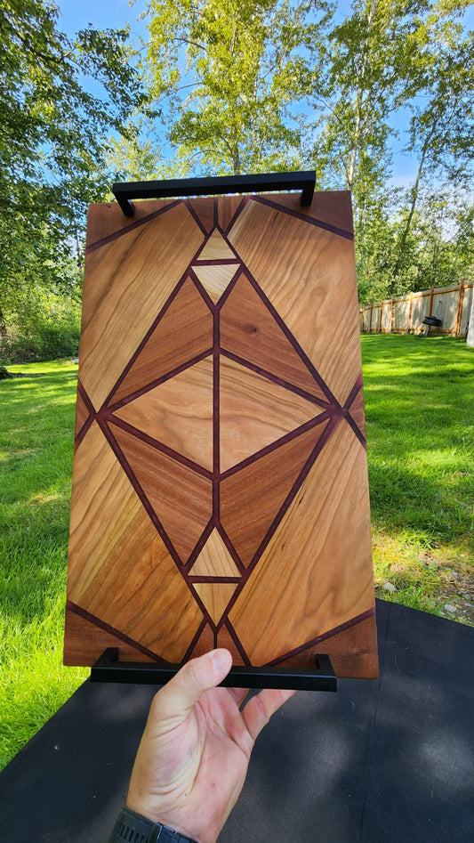 No.15 Cherry/Sapele Serving Board