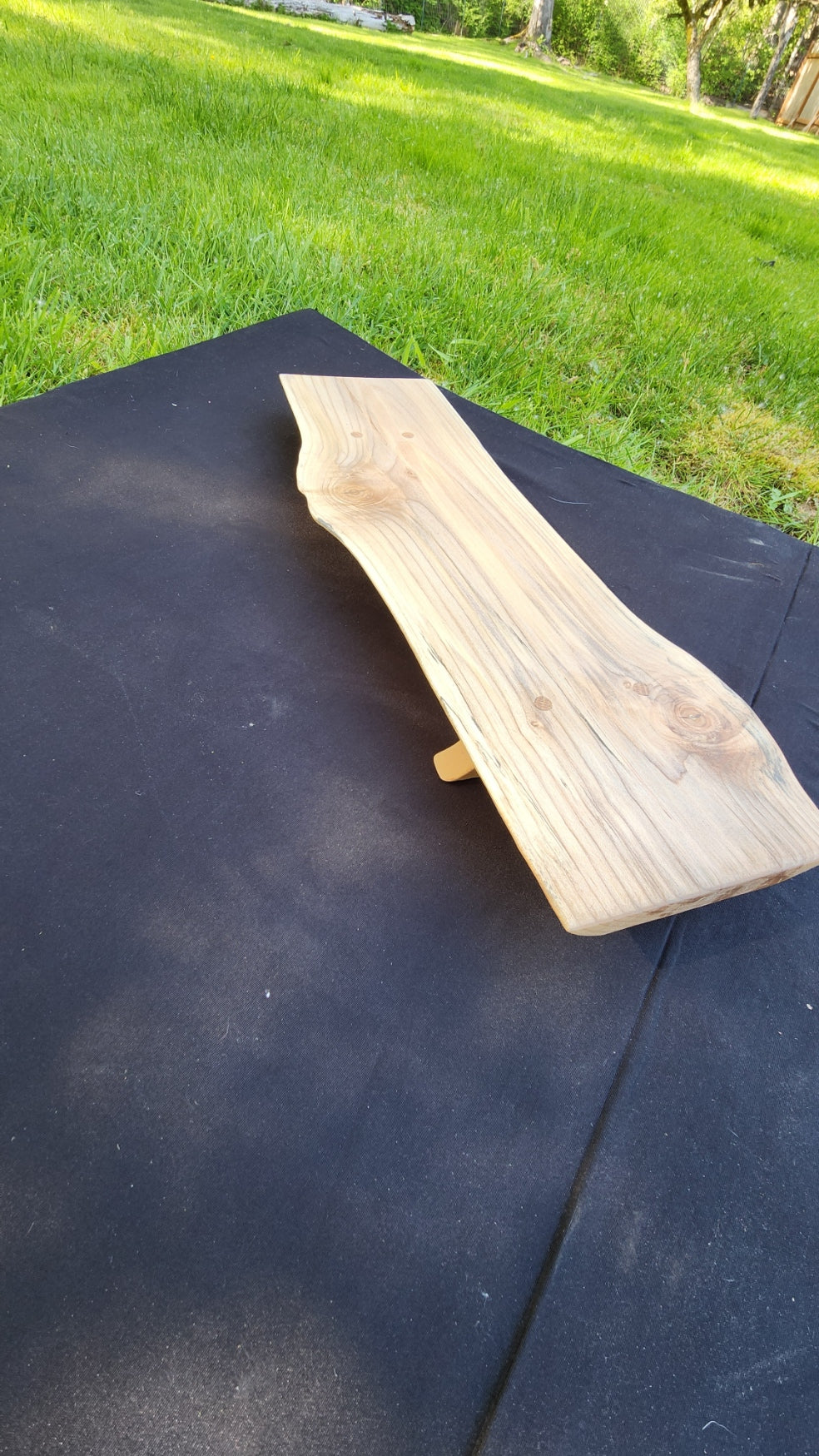 No.1 Live Edge Maple Serving Board