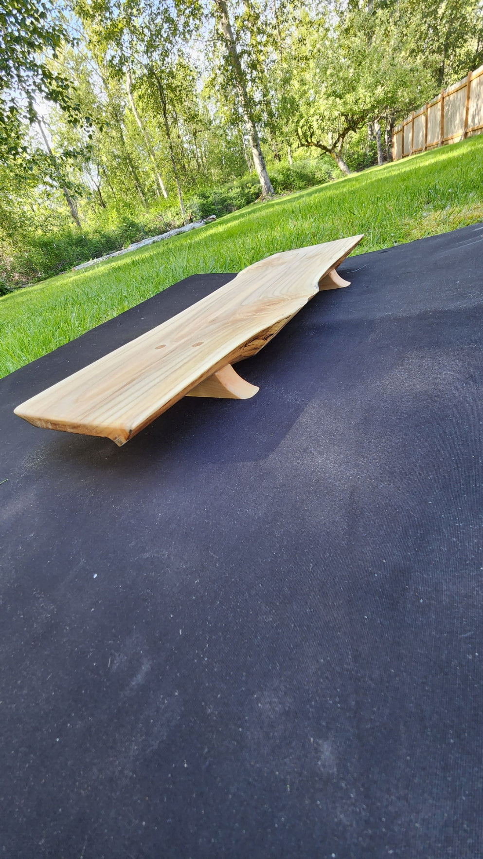 No.1 Live Edge Maple Serving Board