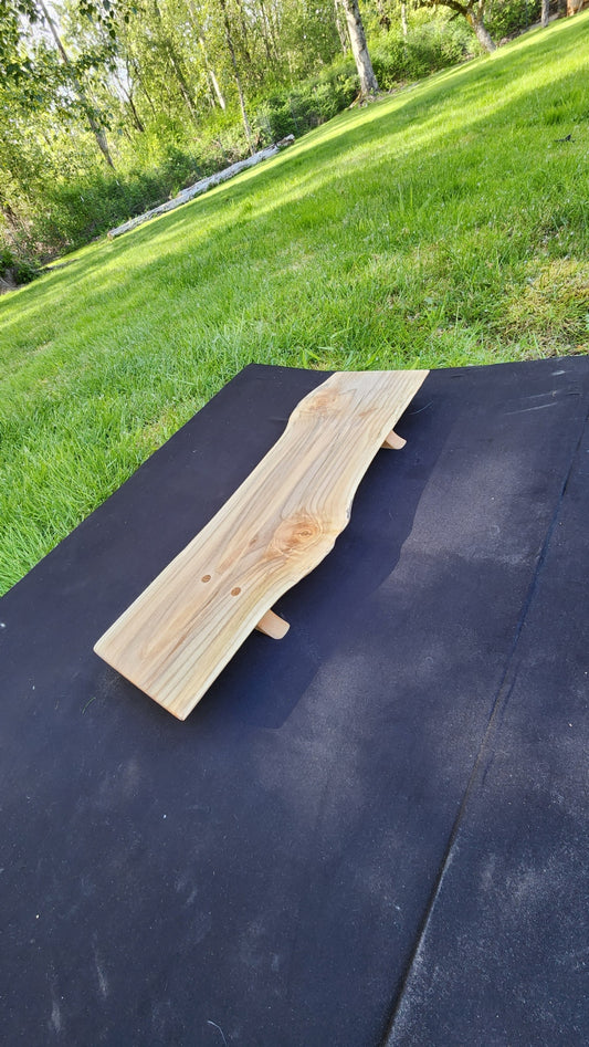 No.1 Live Edge Maple Serving Board