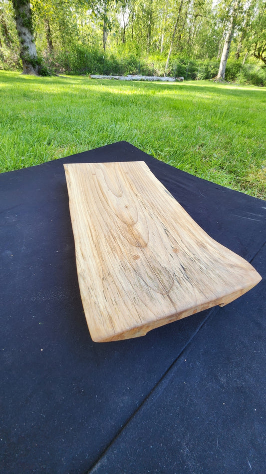 No.4 Live Edge Maple Serving Board