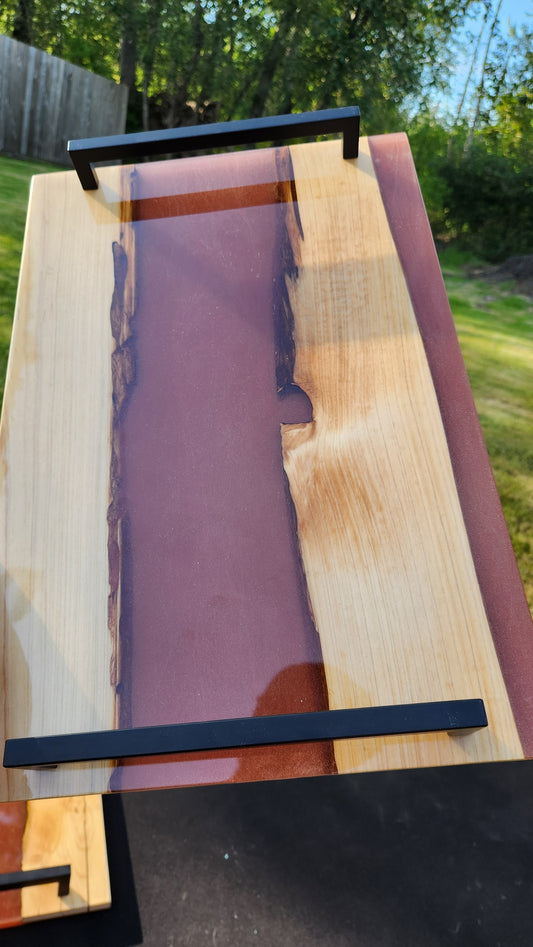 No.13 Live Edge Cedar Serving Board