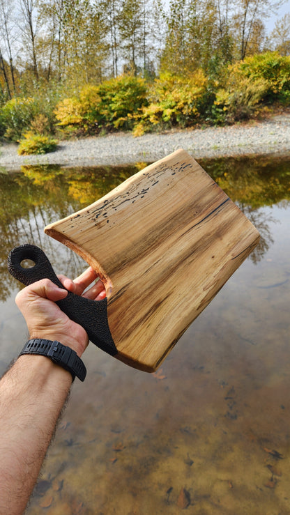 No.31 Live edge western hemlock serving board