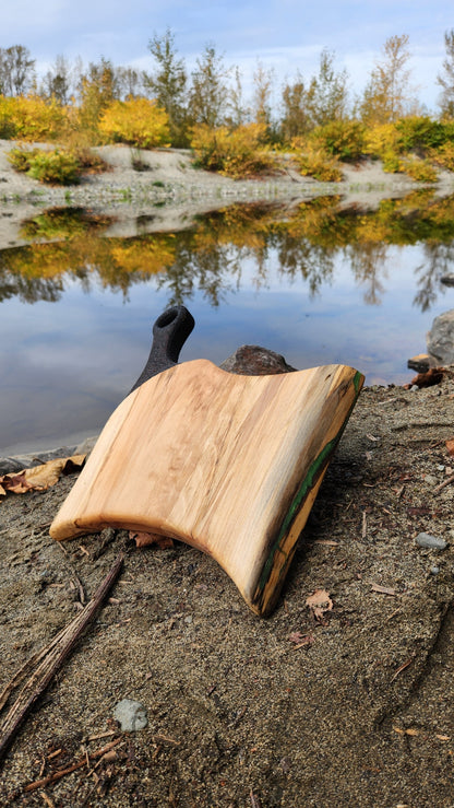 No.30 Live edge western hemlock serving board