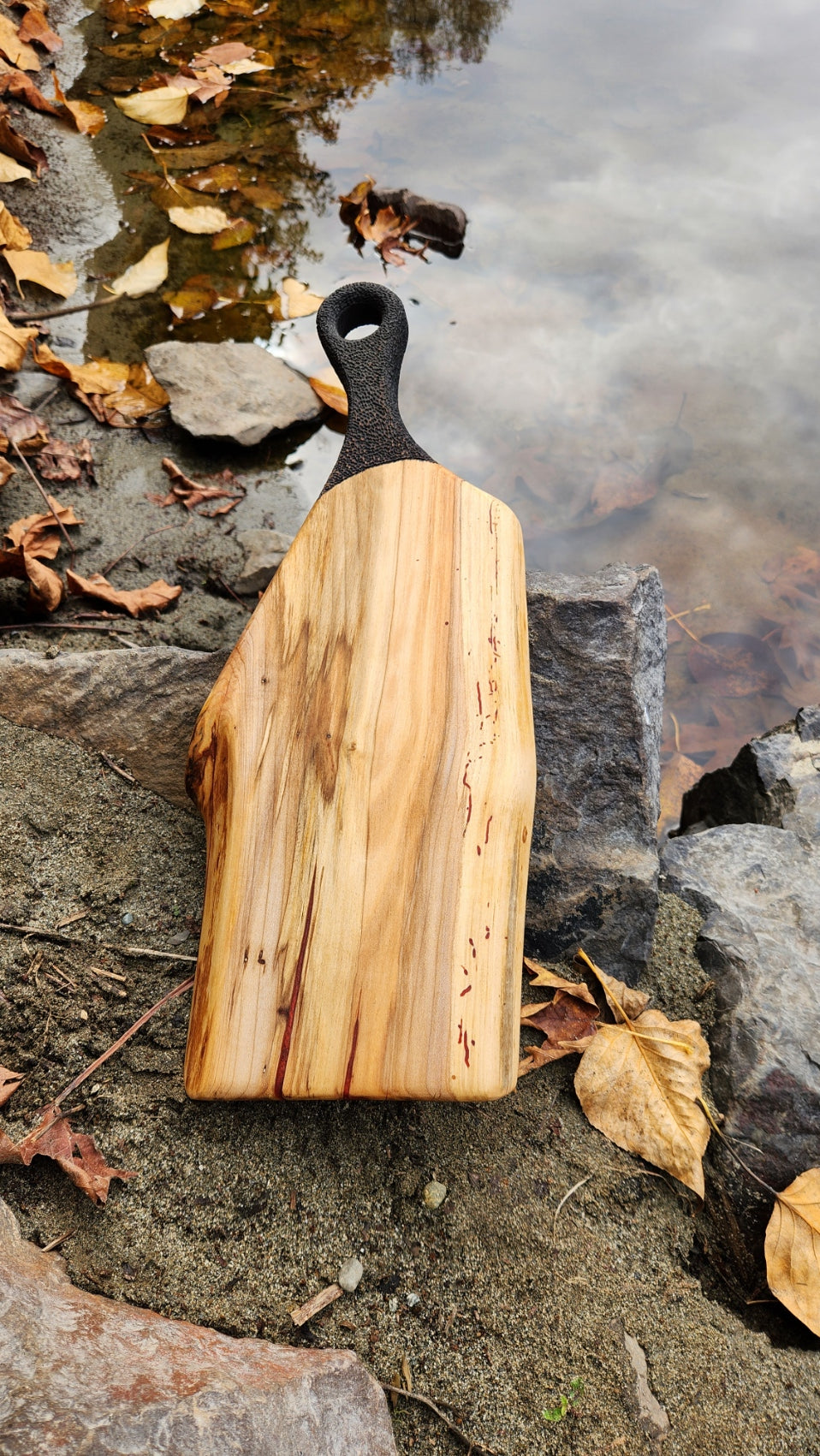 No.26 Live edge western hemlock serving board