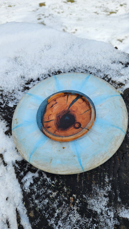 No.36 Custom Live edge purple leaf plum Disc Golf placer